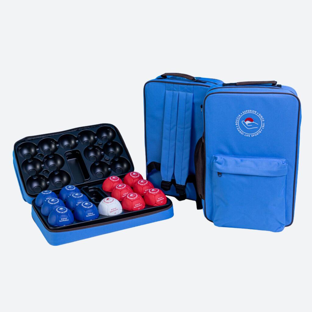 Boccia Rucksack blau 